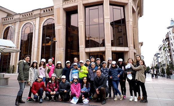 Escolares del Villafría visitan los primeros Depósitos de Agua de Oviedo