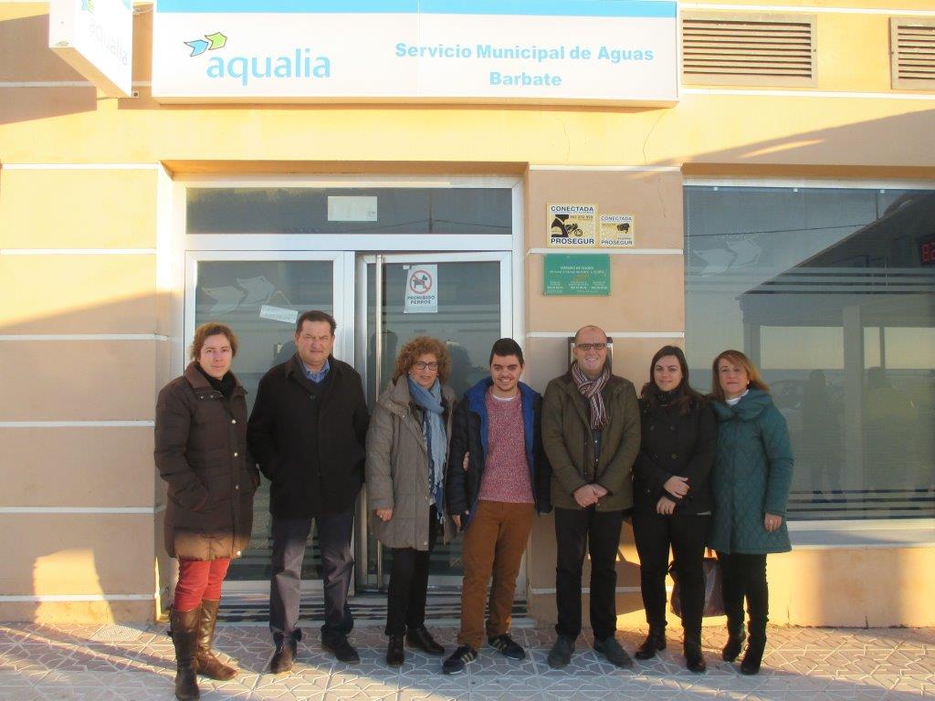 Aqualia apuesta por la integración laboral de los discapacitados en Barbate