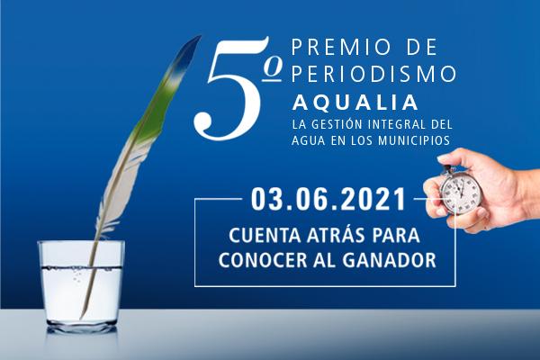 Conoce los cinco finalistas del 5º Premio de Periodismo Aqualia