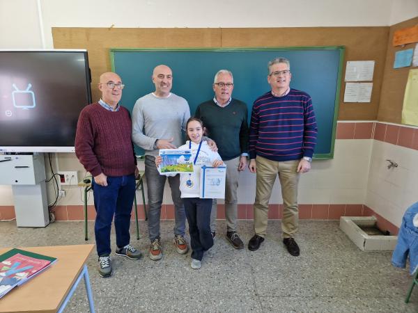 Una pequeña castuereña premiada por su conocimiento sobre el agua y la sostenibilidad