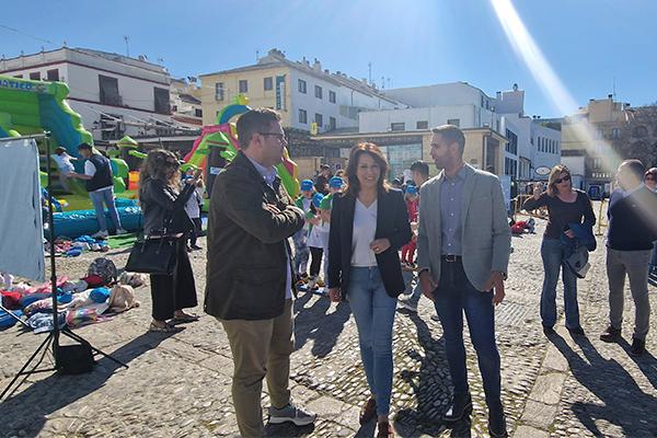 Una gran fiesta educativa infantil conmemora el Día Mundial del Agua en Ronda