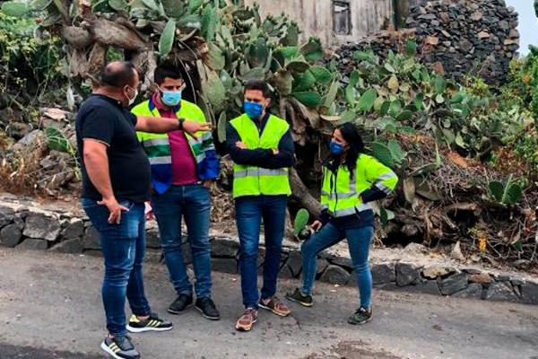 El Ayuntamiento de Guía de Isora y Entemanser renuevan la red de abastecimiento de Acojeja