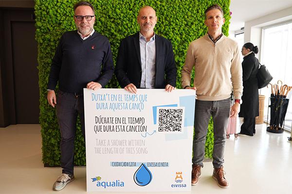 L'Ajuntament d'Eivissa i Aqualia presenten la campanya d'estalvi d'aigua dirigida a grans consumidors