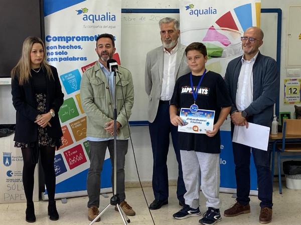 ¡La generación sostenible ha llegado! Un estudiante de Chipiona premiado por su conocimiento sobre el agua y biodiversidad