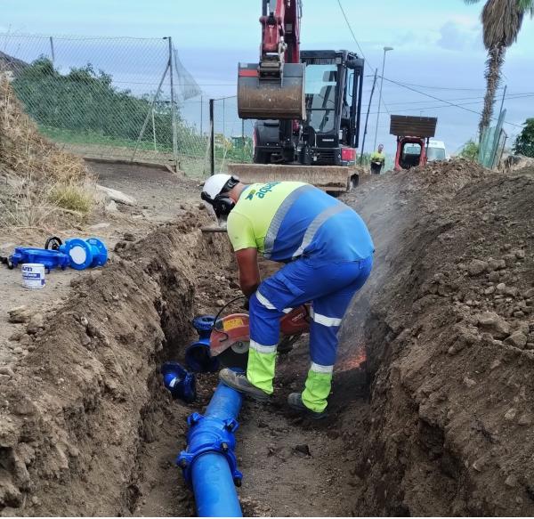 Más de 800 mil euros para mejorar el servicio municipal de aguas en Candelaria en 2023