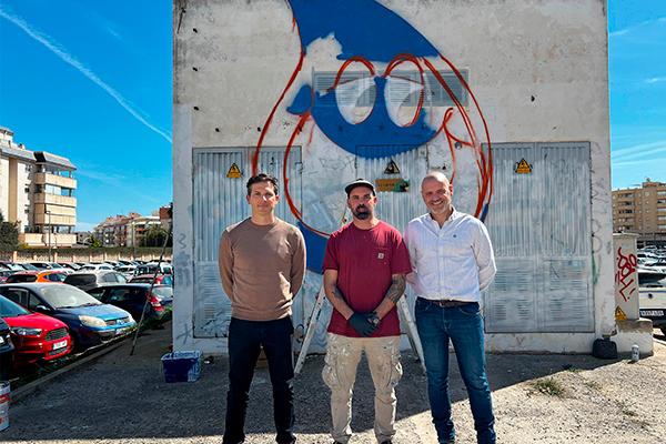 Comienza la elaboración del mural del agua en Eivissa