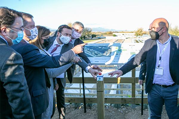 García-Page inaugurates a set of innovative facilities in Talavera, which have been designed to solve the challenge of treating wastewater in small towns