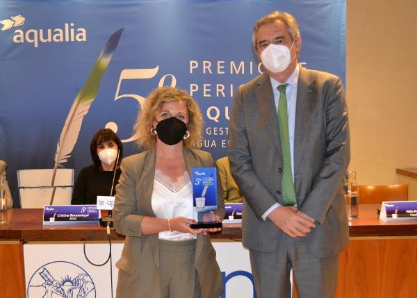 Un reportaje sobre la detección de COVID-19 en las aguas residuales, ganador del 5º Premio de Periodismo Aqualia