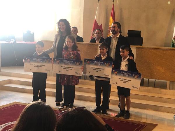 Cuatro pequeños almerienses premiados por su conocimiento sobre el agua y la sostenibilidad