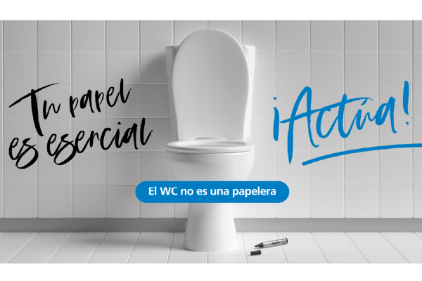 “Tu papel es esencial”, una llamada urgente a la acción contra la crisis del saneamiento