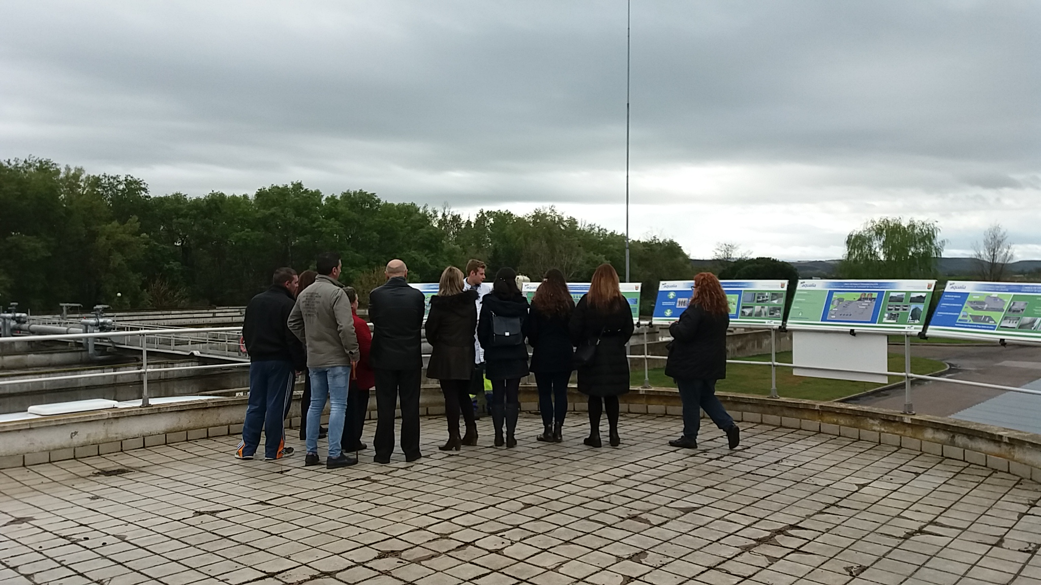 Aqualia organiza una jornada de puertas abiertas en la depuradora de Talavera de la Reina para todo aquel que desee conocerla