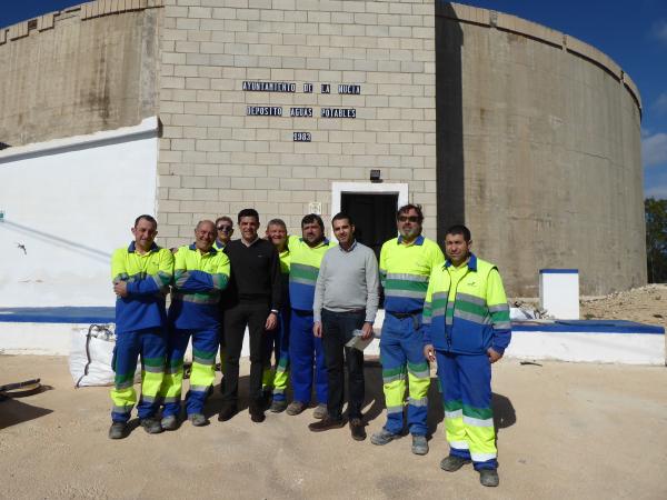 Limpieza Anual de los Depósitos de Agua Potable de La Nucía (Alicante)