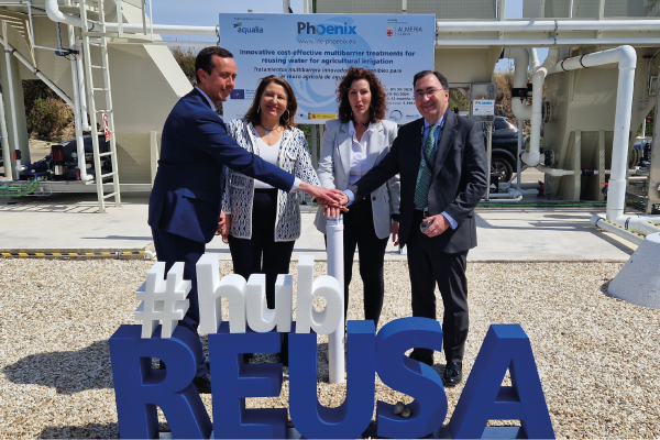 El proyecto Phoenix sitúa a Almería por delante de las nuevas exigencias europeas en materia de aguas regeneradas para agricultura