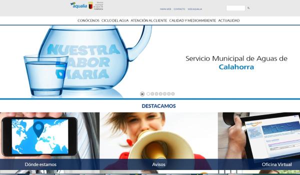 Aumenta en un 11% el acceso a la web del Servicio Municipal de Aguas de Calahorra