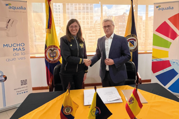 Aqualia y la Universidad Militar Nueva Granada crean la Cátedra Aqualia sobre gestión sostenible del agua en Colombia