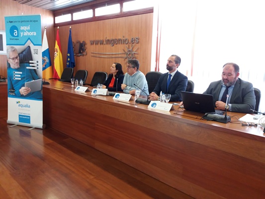 Smart aqua , una aplicación para realizar todas las gestiones del Servicio Municipal de Agua en Ingenio a través del móvil