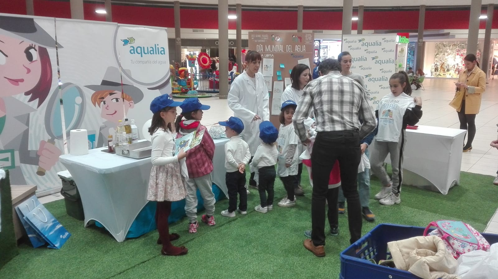 Actividades sobre agua de Aqualia y CC La Loma de Jaén