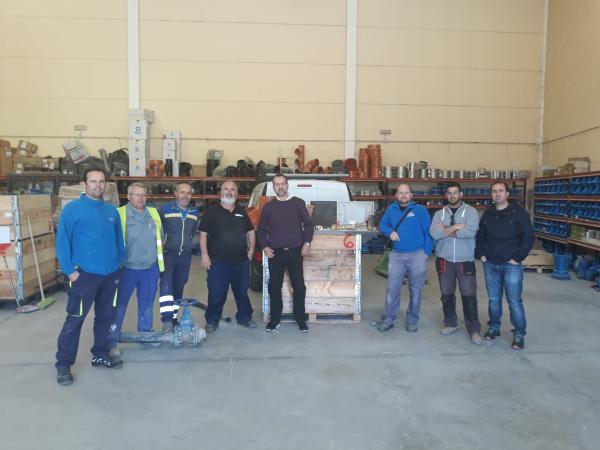 Aguas de Narixa y empresas instaladoras de Nerja mantienen una reunión para poner en común métodos de trabajo