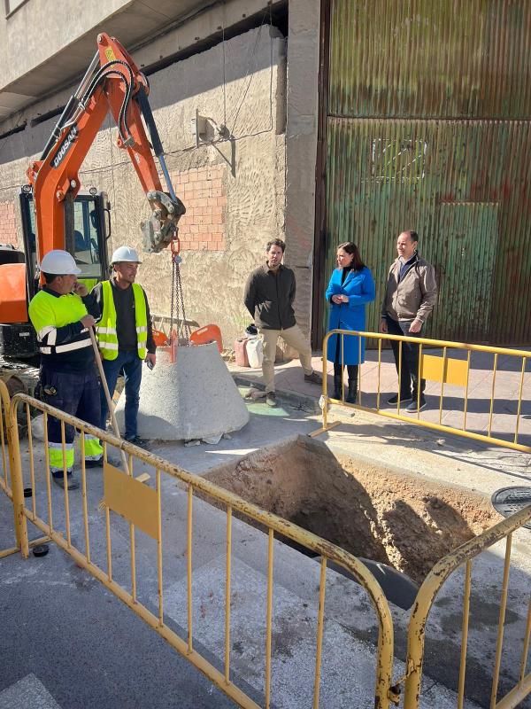 Obras de mejora en Fortuna minimizarán las pérdidas de agua en la red municipal