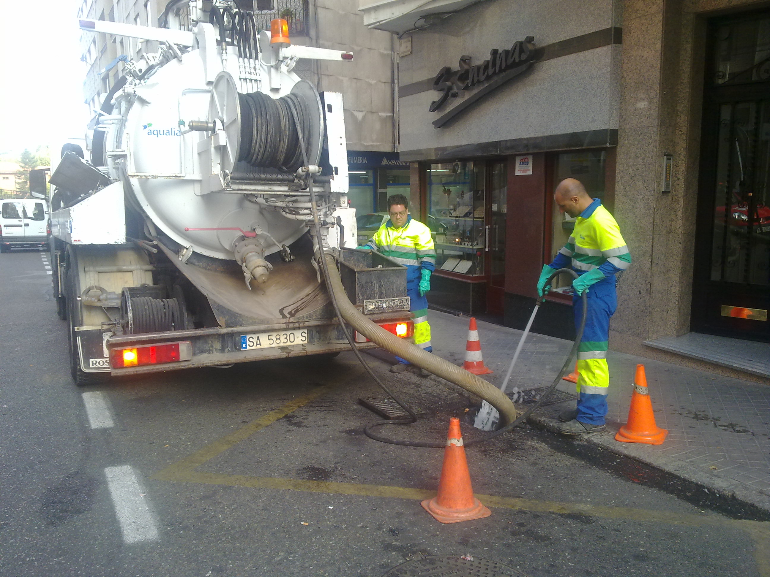 El Servicio Municipal de Agua de Salamanca se prepara para la época de lluvias