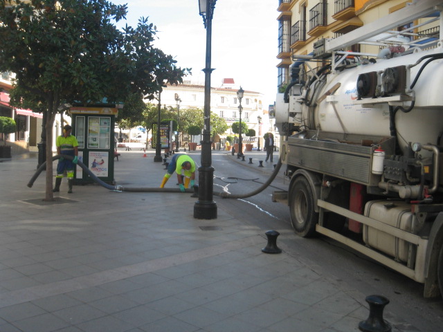 aqualia pone a punto el sistema de alcantarillado de Vélez-Málaga antes del invierno