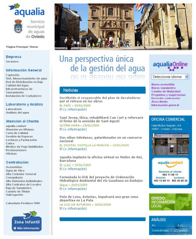 Las herramientas On Line cada vez más utilizadas por los vecinos de Oviedo