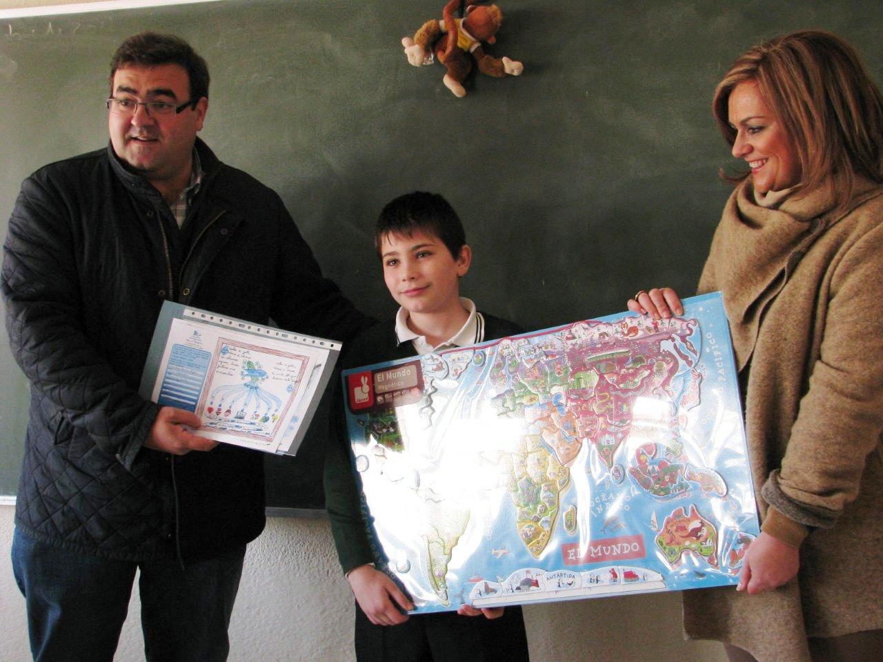 Un sobresaliente para dos escolares de Baena, finalistas del 10º Concurso Internacional de Dibujo Infantil organizado por aqualia