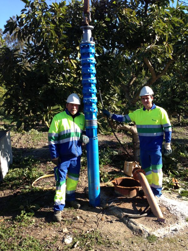 aqualia renueva las bombas de los 2 pozos que suministran agua al municipio de Benamocarra