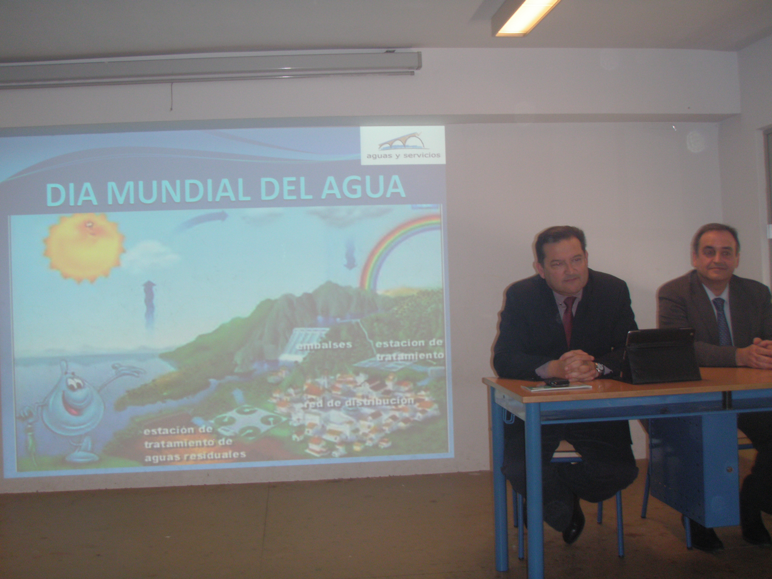 aguas y servicios celebra el Día Mundial del Agua con un coloquio y actividades para escolares