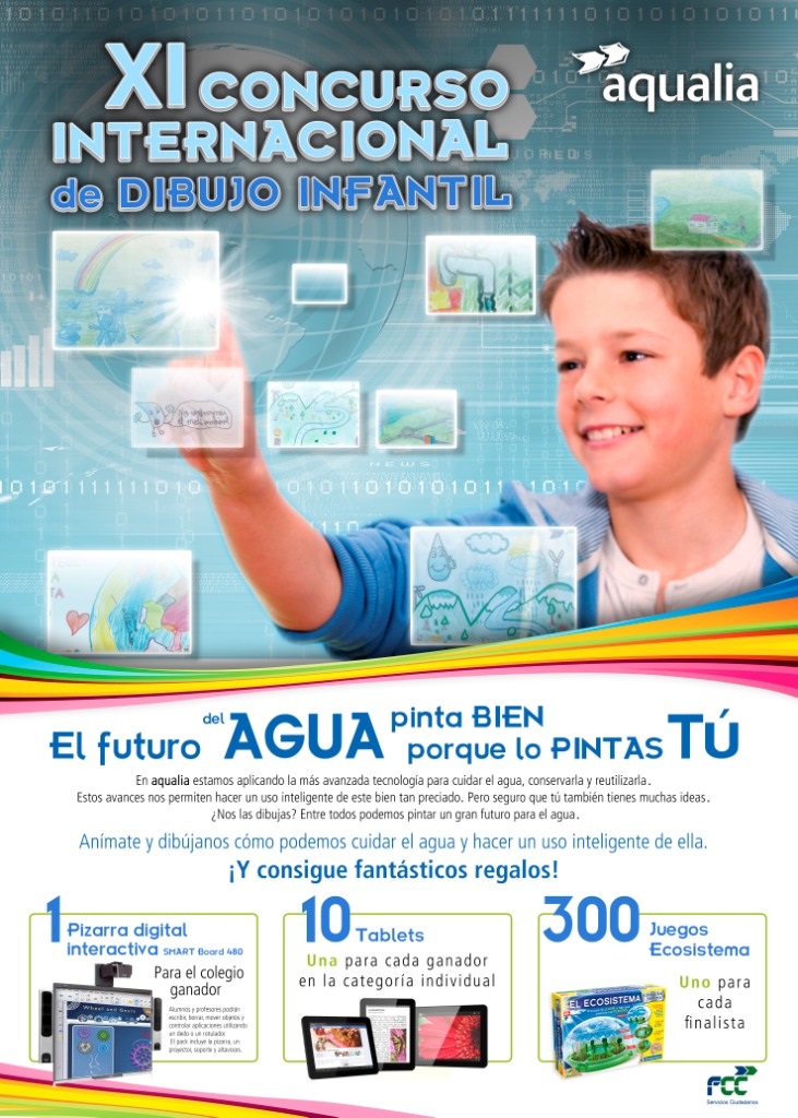 El uso inteligente del agua, a través de la innovación, clave de la XI Edición del Concurso Internacional de Dibujo Infantil