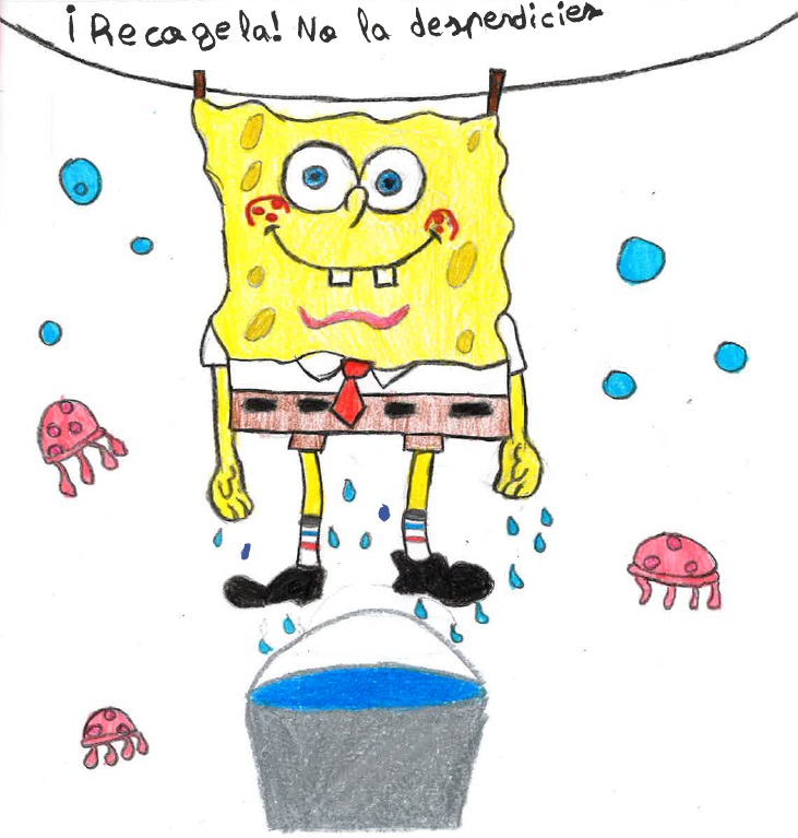 Los niños de Priego muestran con sus dibujos que el futuro del agua pasa por un uso inteligente de este recurso