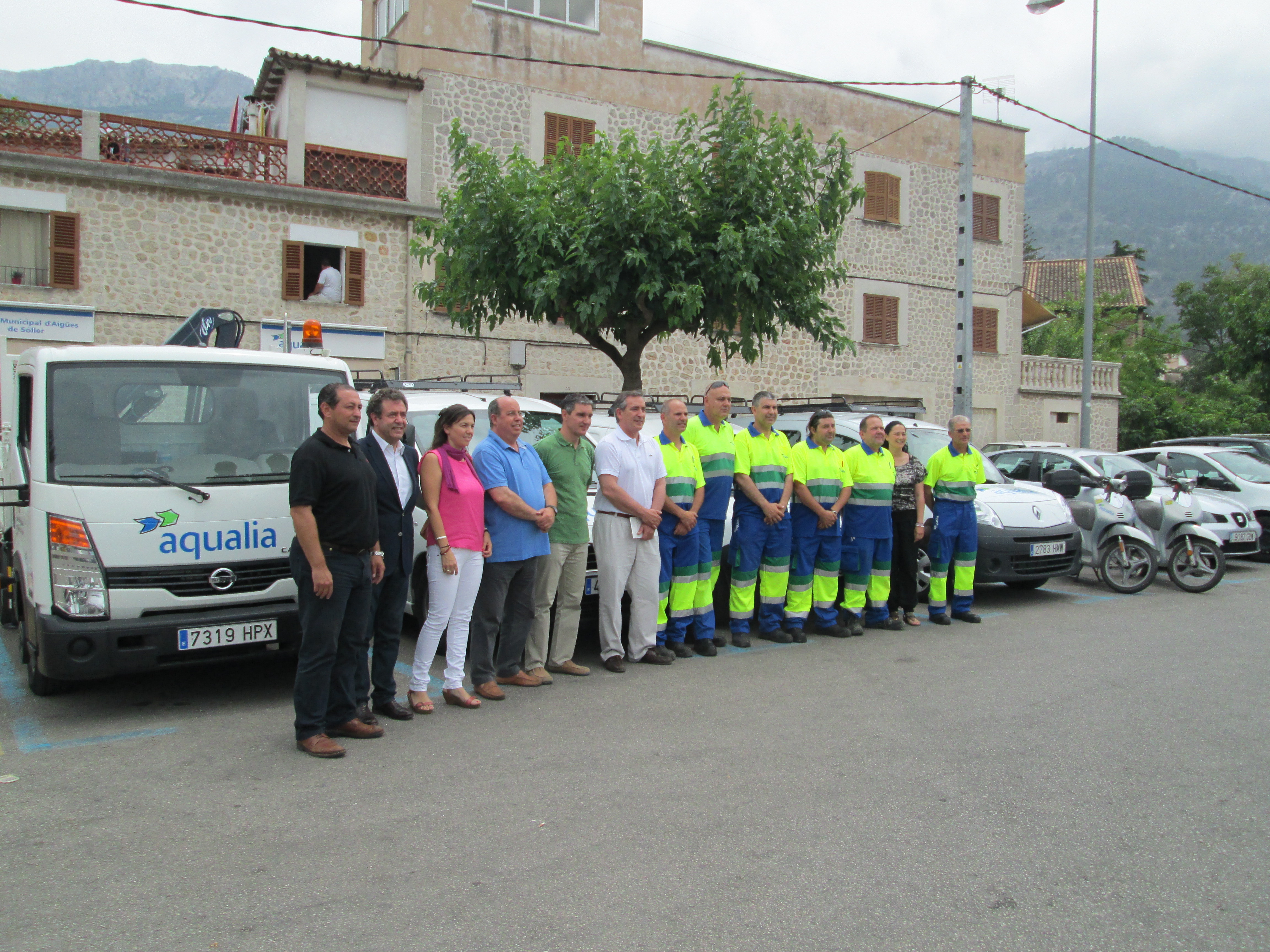 Nuevo camión del Servicio Municipal de Aguas de Sóller