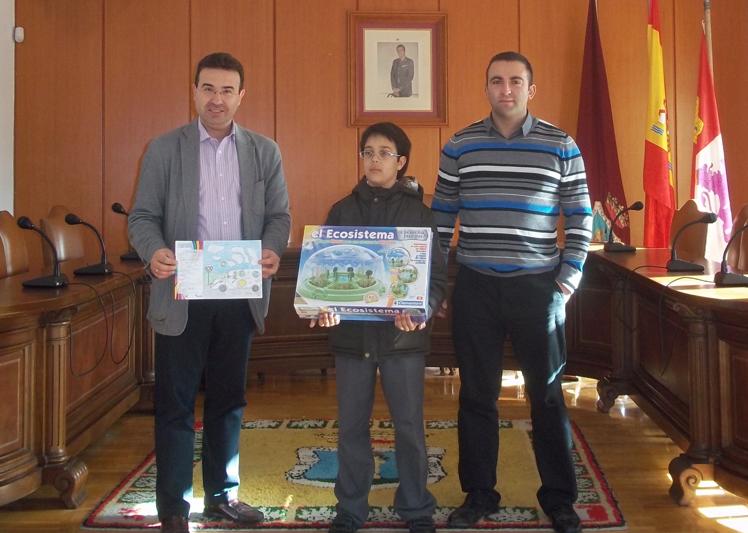 Los niños de Peñafiel muestran con sus dibujos la importancia del uso inteligente del agua