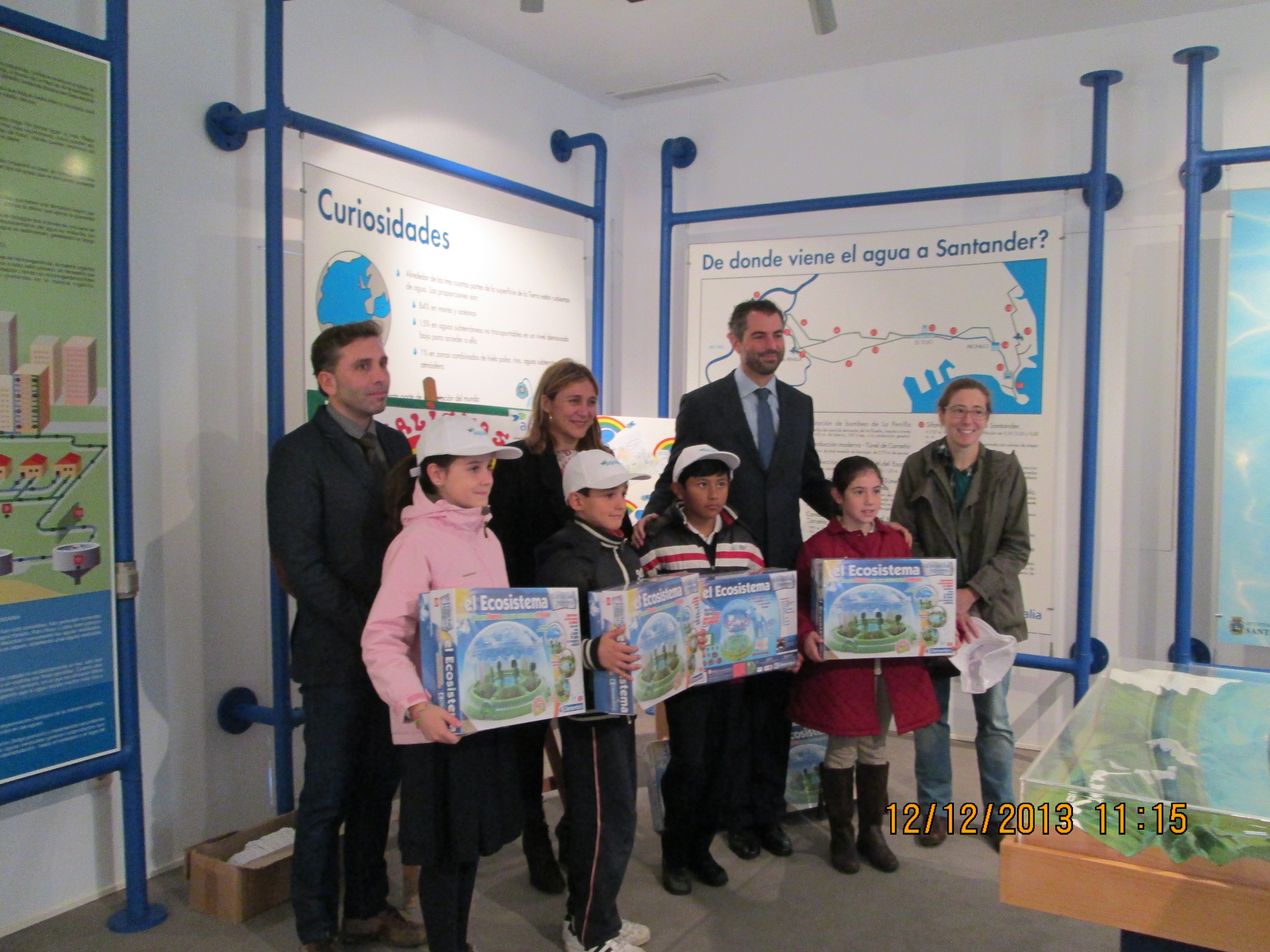 Los niños de Santander muestran con sus dibujos que el futuro del agua pasa por un uso inteligente de este recurso