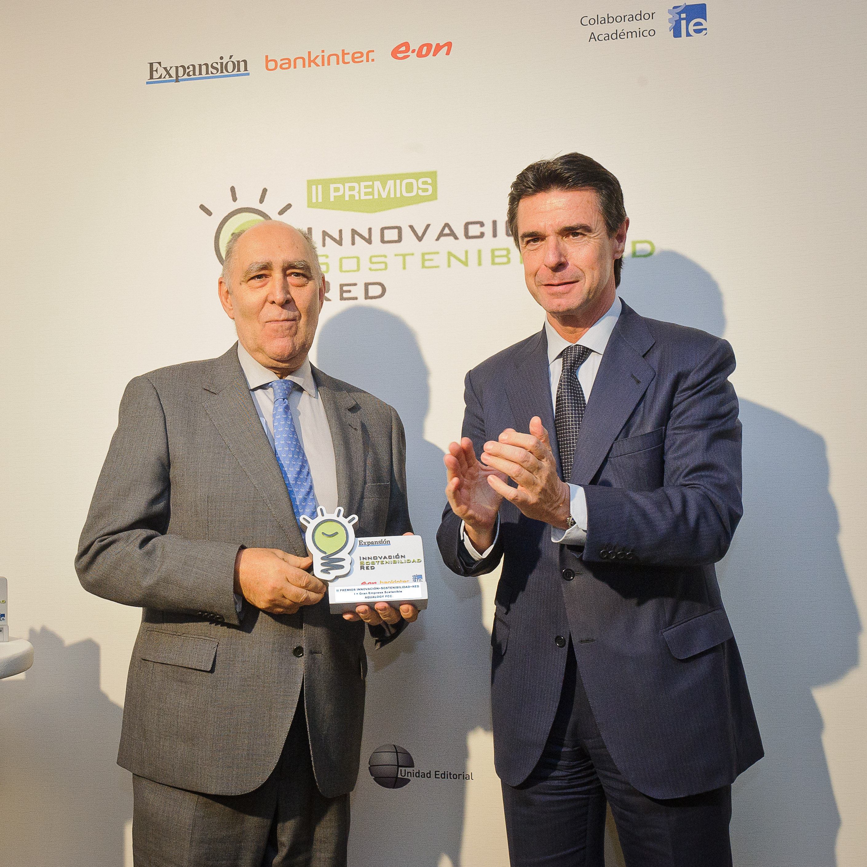 FCC Aqualia, obteniene el premio Innovación + sostenibilidad + red como Gran Empresa Sostenible