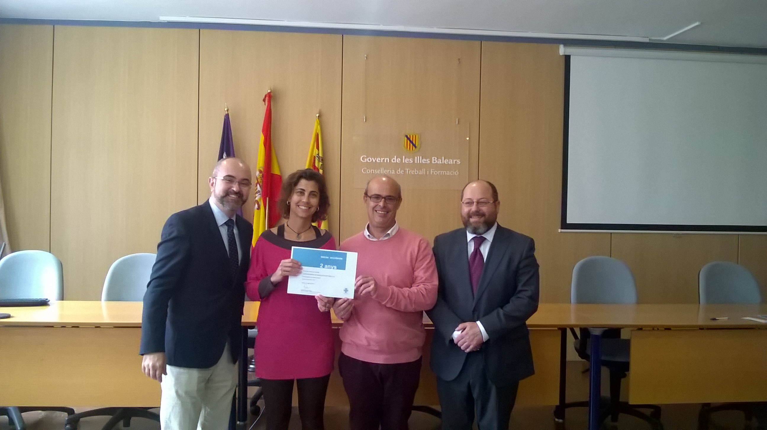Reconocimiento a las desaladoras de Ibiza y Sant Antoni por su buena gestión en prevención