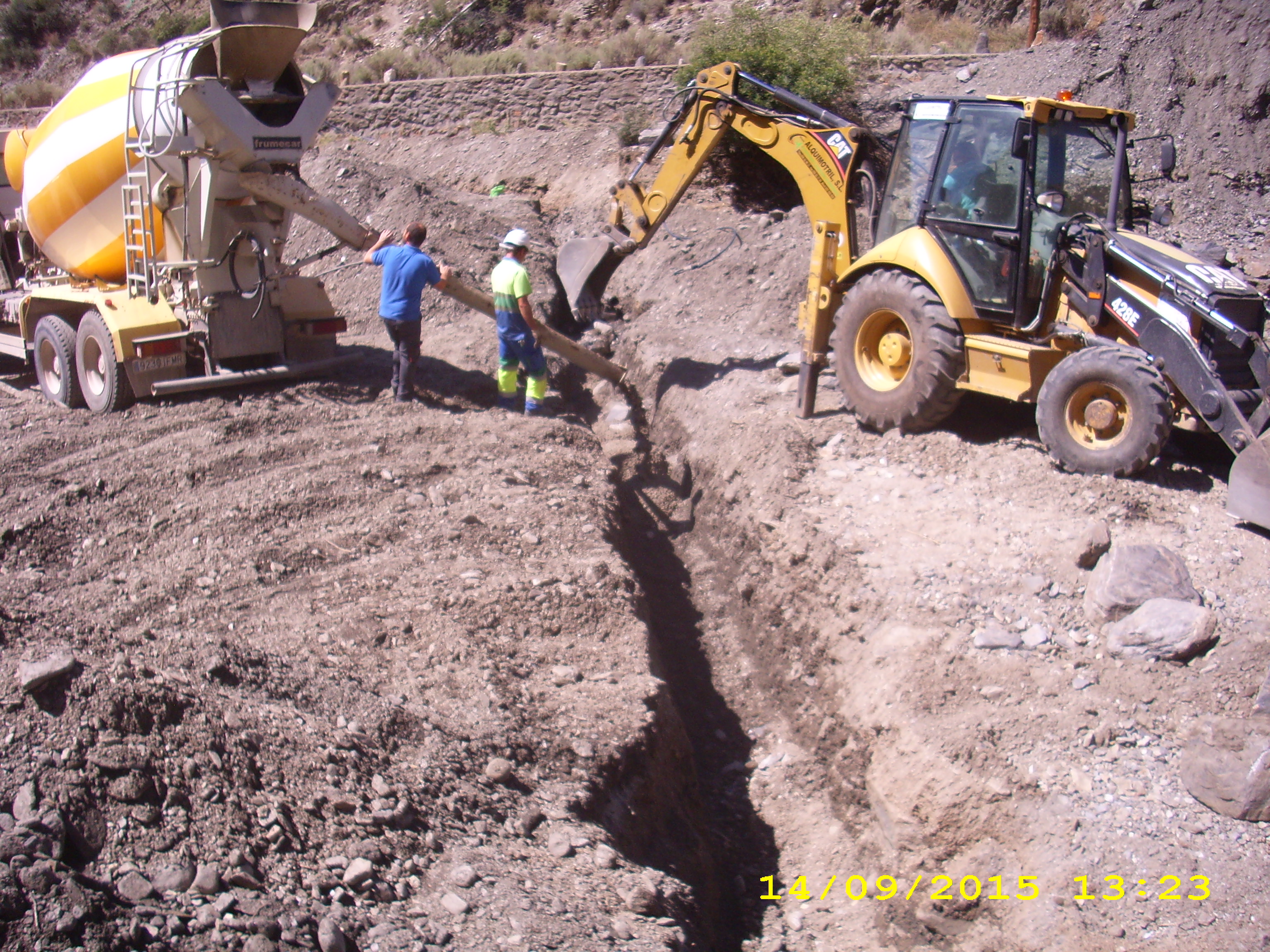 La rápida actuación de Aguas y Servicios tras las inundaciones solventa los problemas de agua de la Comarca de la Contraviesa