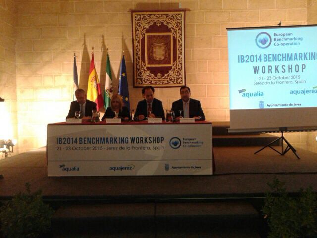Profesionales del sector del agua de todo el mundo se reúnen en Jerez en el EBC organizado por Aqualia
