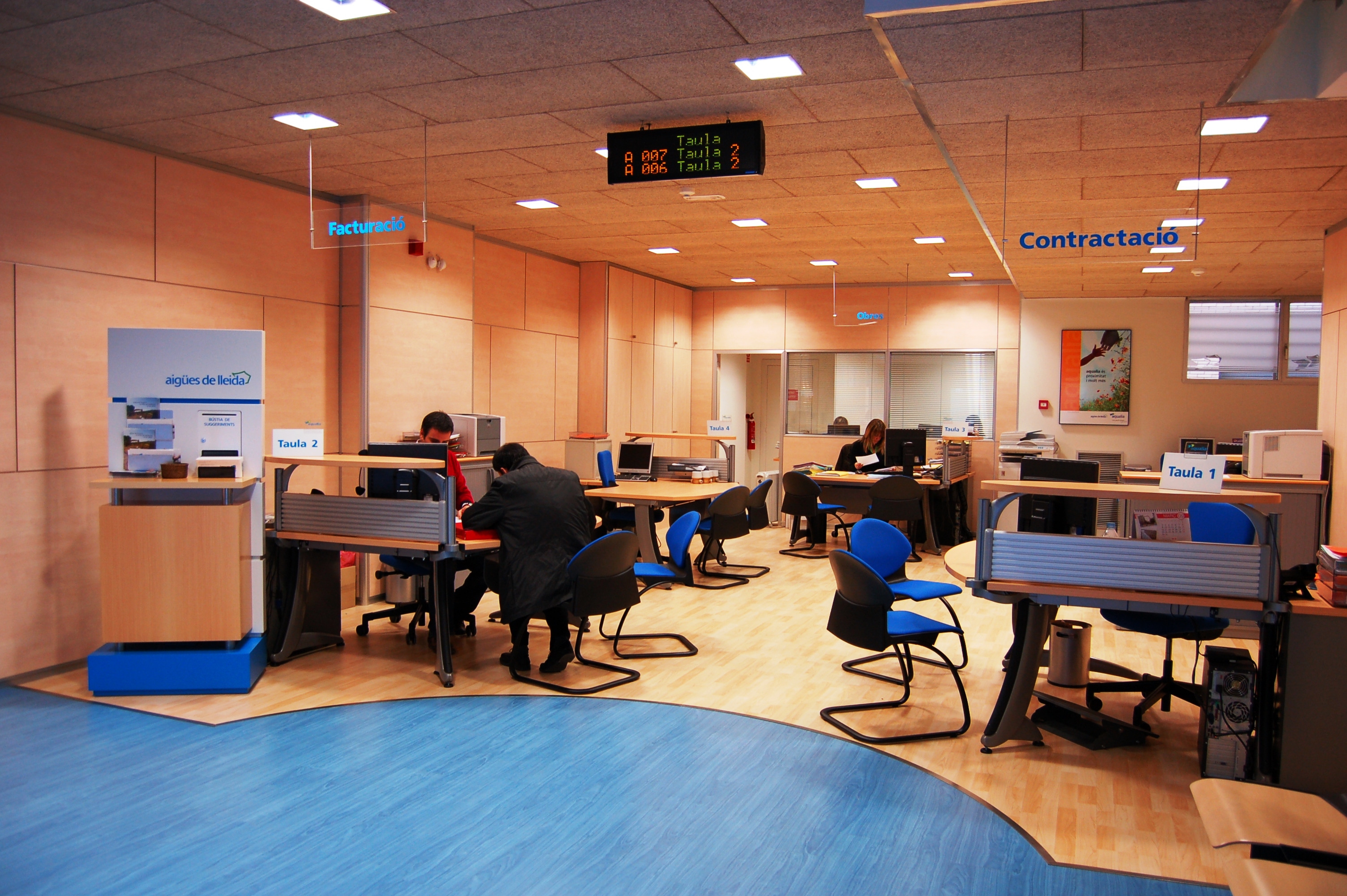 El Servicio Municipal de Aguas de Lleida atiende 41.966 consultas y solicitudes de abonados durante el año 2015