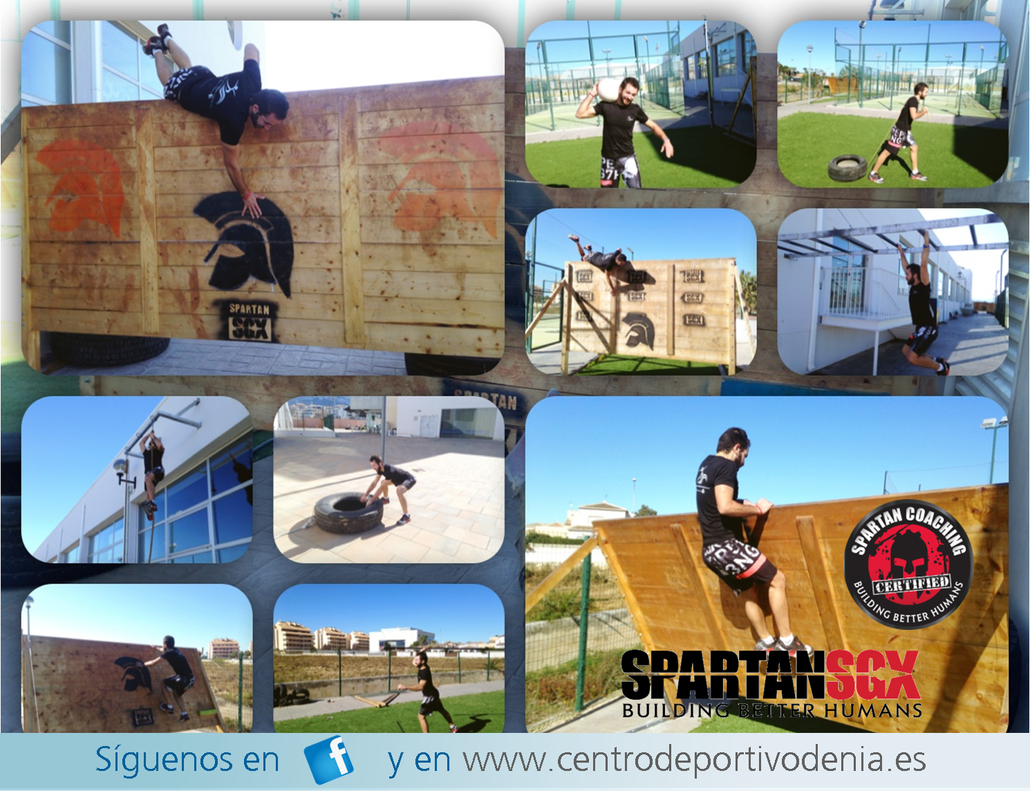 Llega SPARTAN-SGX al Centro Deportivo Dénia