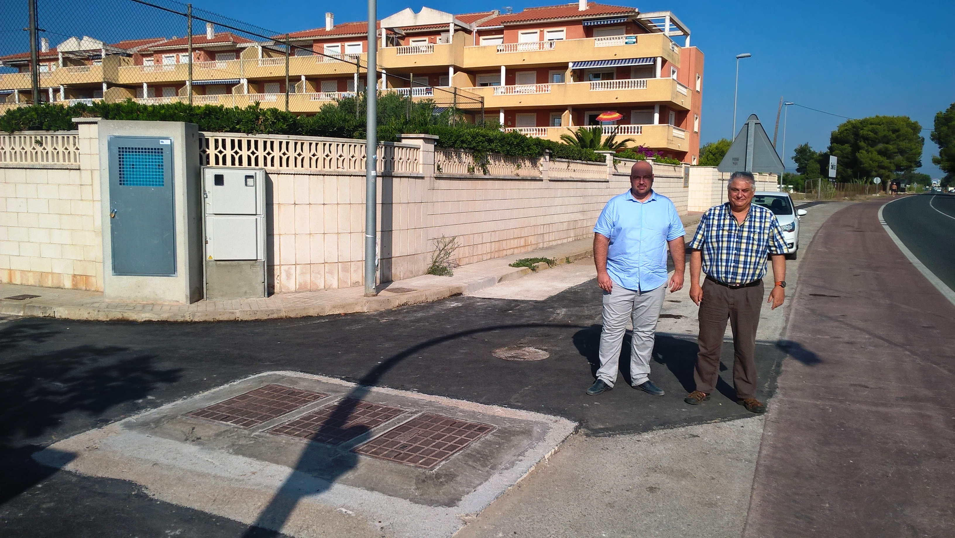 La zona de Les Marines de Dénia estrena red de alcantarillado