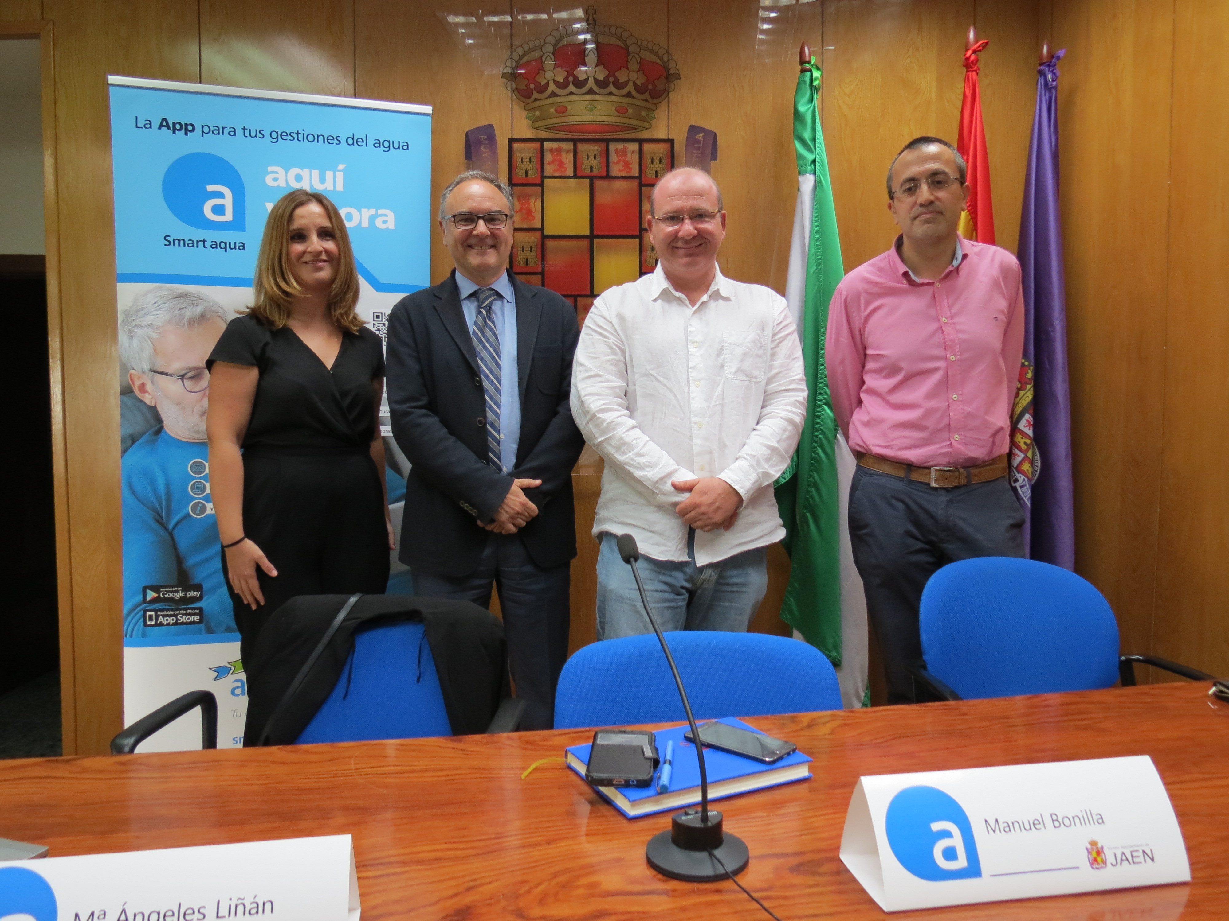 Aqualia presenta en Jaén Smart aqua, la aplicación más completa para el Servicio Municipal de Aguas