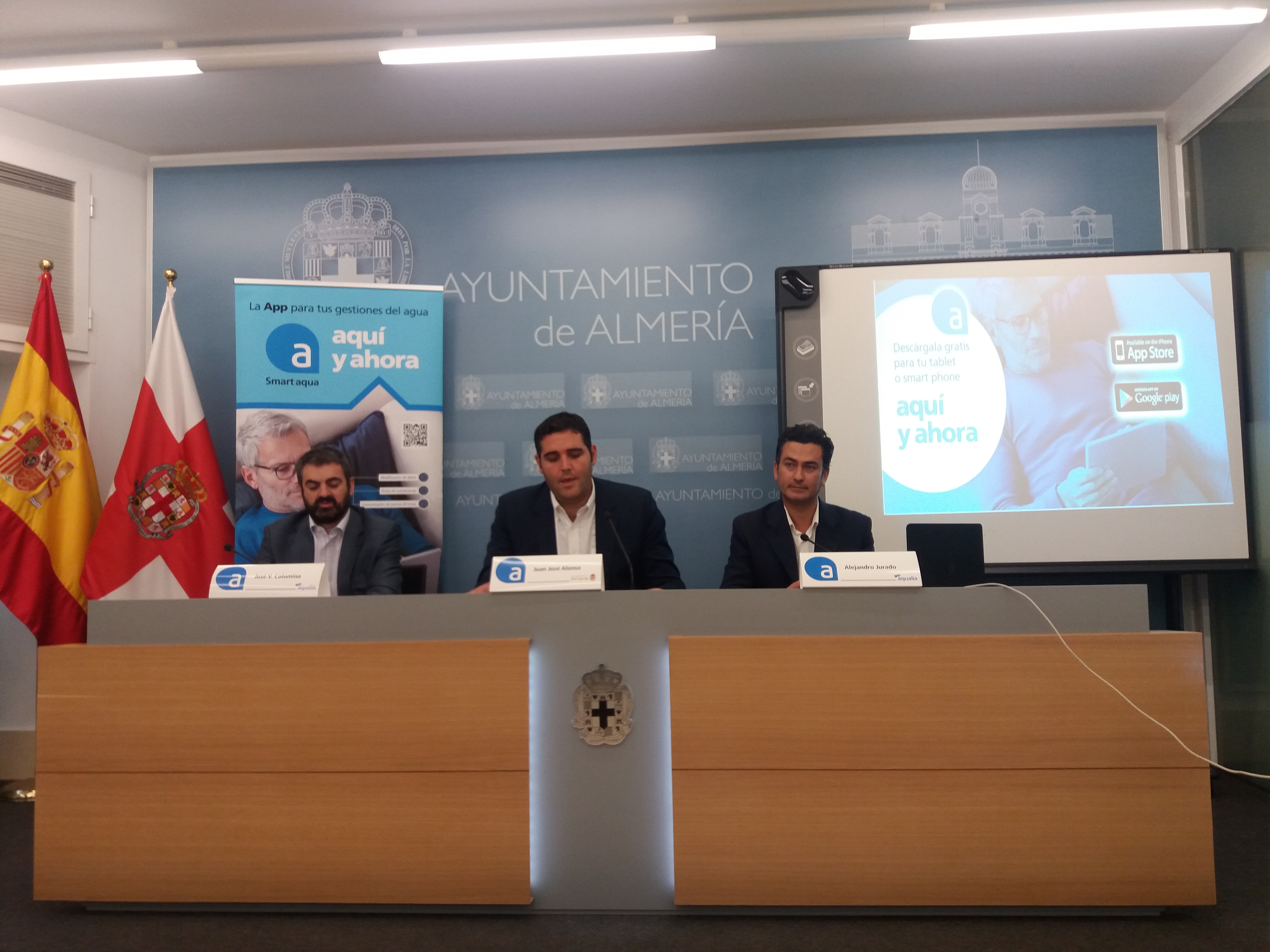Aqualia presenta en Almería Smart aqua, una aplicación para el Servicio Municipal de Aguas