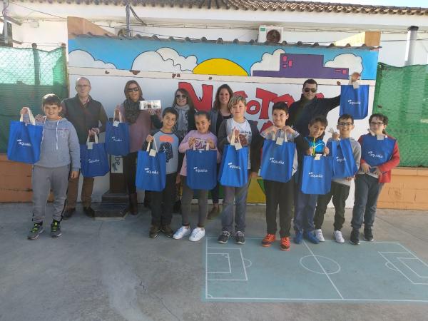 Alumnos del CPR Almenara de Zahora premiados en el concurso de Aqualia