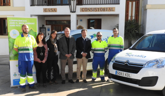 El Servicio Municipal de Agua de Formentera apuesta por el medioambiente con la incorporación de dos vehículos eléctricos