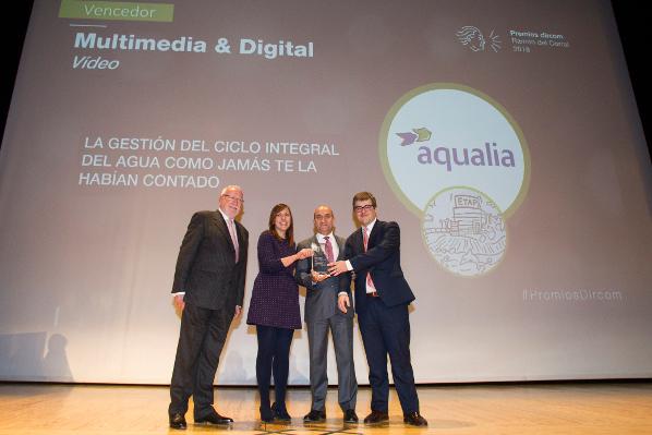 El vídeo de Aqualia para descubrir el ciclo del agua, Premio Dircom Ramón del Corral