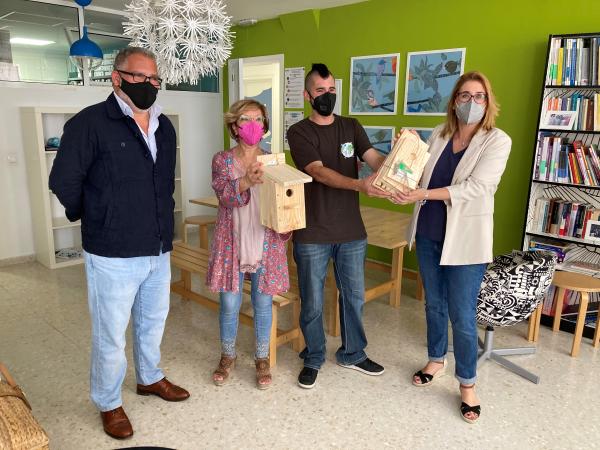 Aquajerez y Faunatura inician un proyecto para la recuperación de gorriones en Jerez