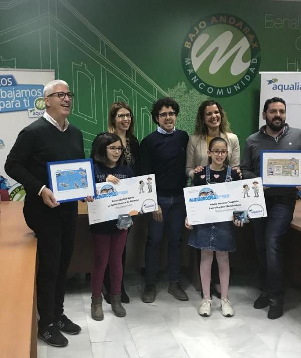 Premiadas en el concurso infantil de Aqualia del Bajo Andarax