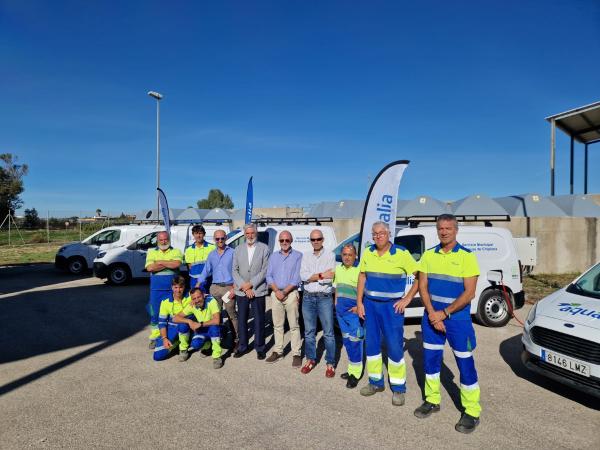El Servicio Municipal de Agua de Chipiona apuesta por el medioambiente con la incorporación de 4 vehículos eléctricos a su flota