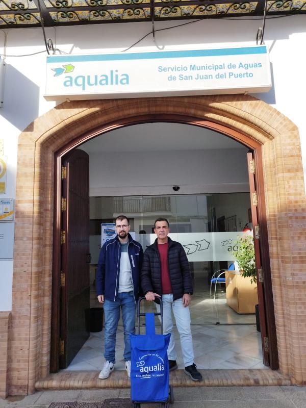 Aqualia y la asociación “Abriendo Puertas” colaboran en un proyecto de inserción laboral en San Juan del Puerto (Huelva)